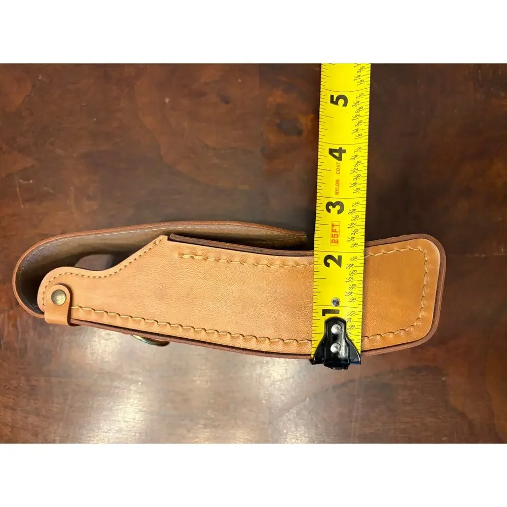 Vintage Leather Knife Sheath / Walkie Talkie Holder/ Holster / Case Preowned